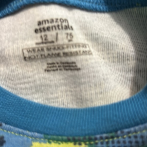 Camouflage Pajamas size 12 months - Picture 3 of 6